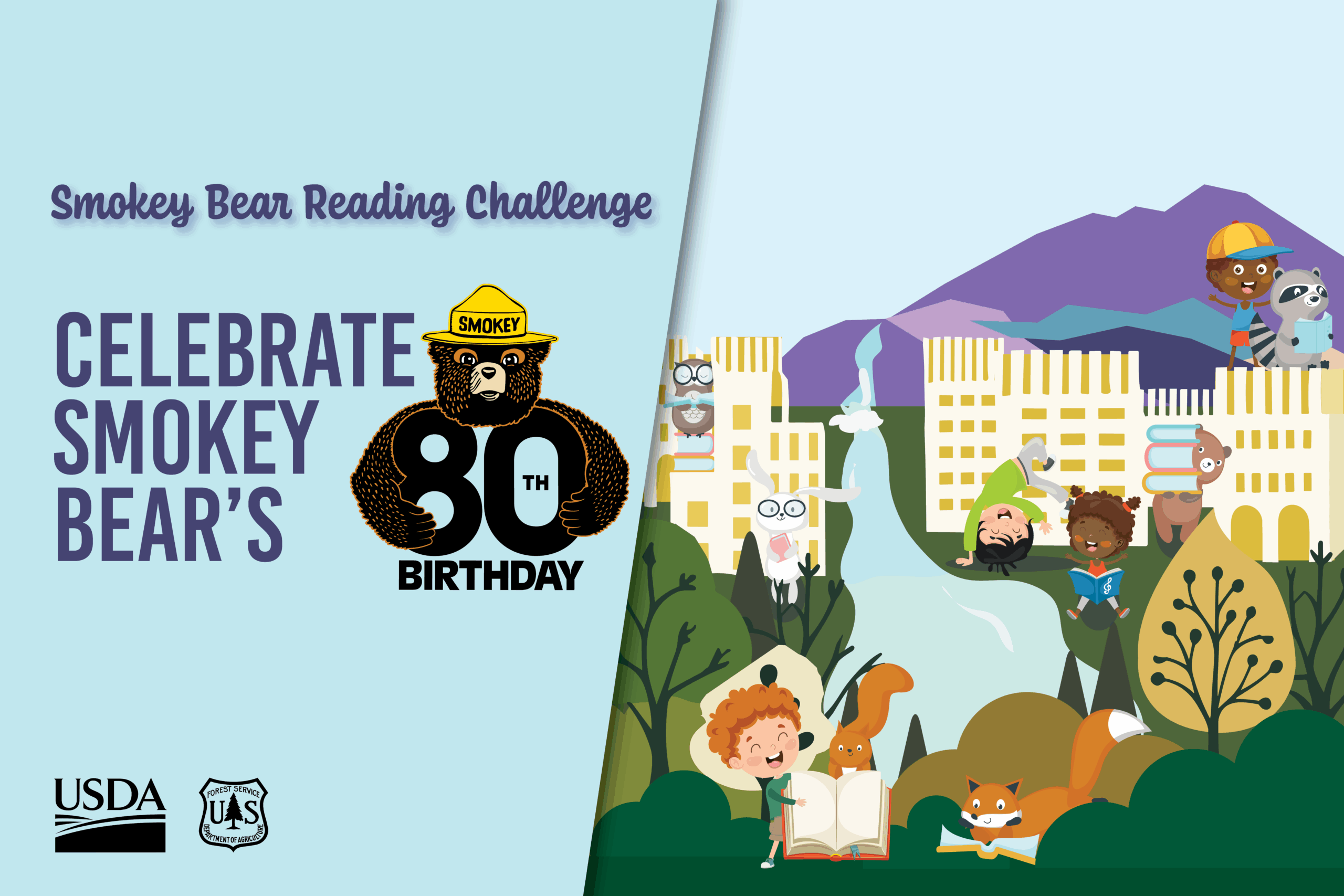 Smokey Bear Reading Challenge